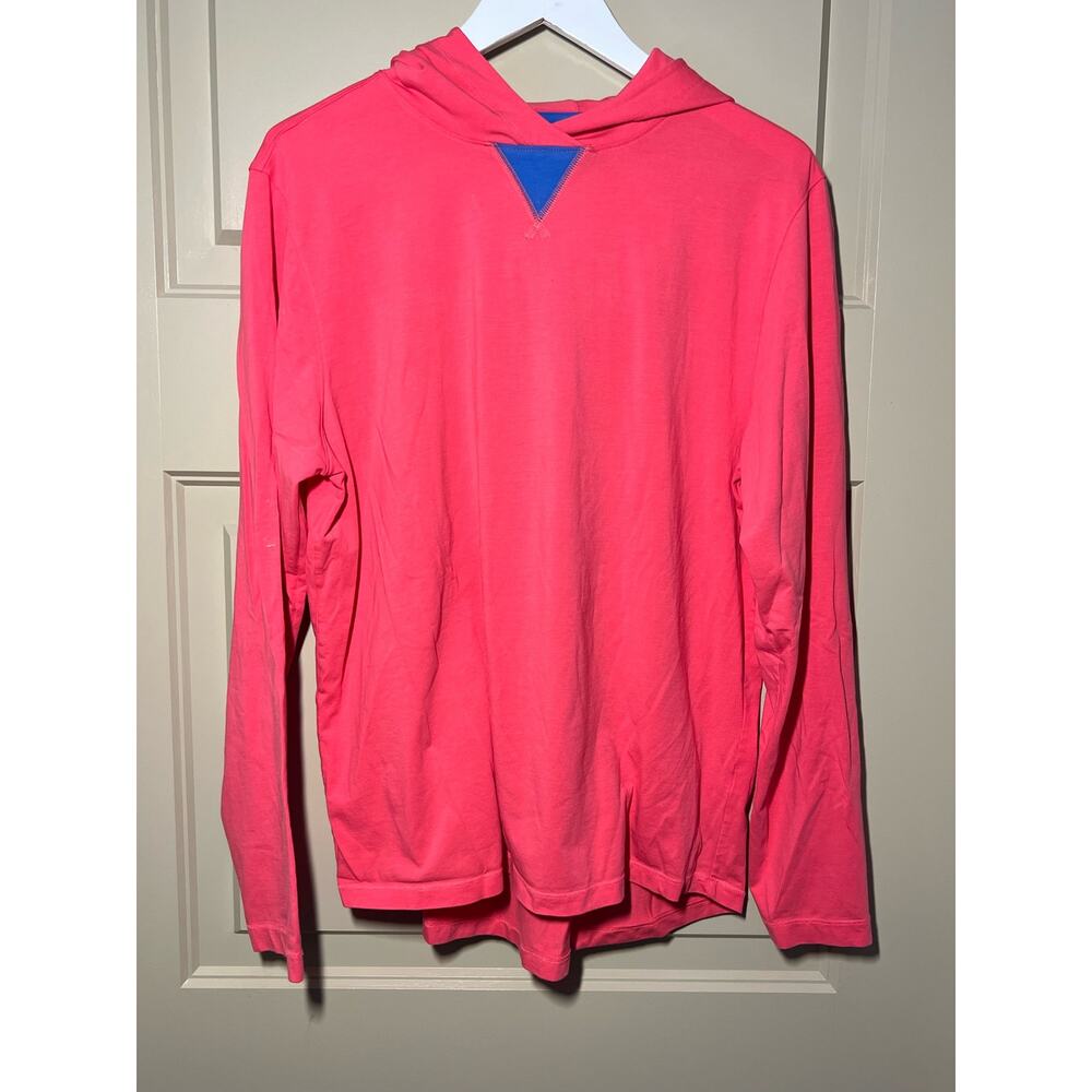 Men's Pink Long Sleeve Hoodie